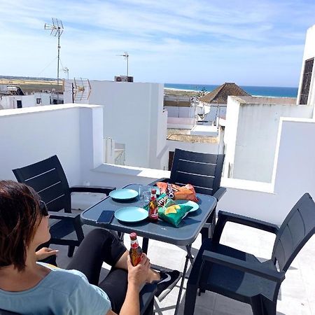 Brand New - Casa El Cuartel With Private Seaview Rooftop Conil De La Frontera Exterior foto